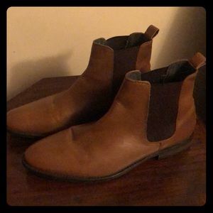 Vintage Banana Republic Men Leather Boot Shoes 11M